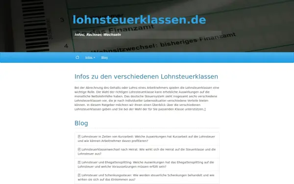 www.lohnsteuerklassen.de