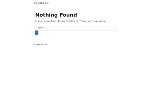 ohnekohle.net