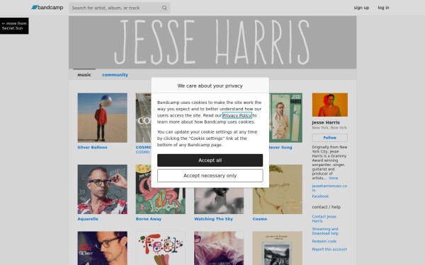 jesseharris.bandcamp.com