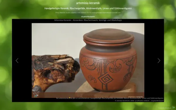 artemisia-keramik.de