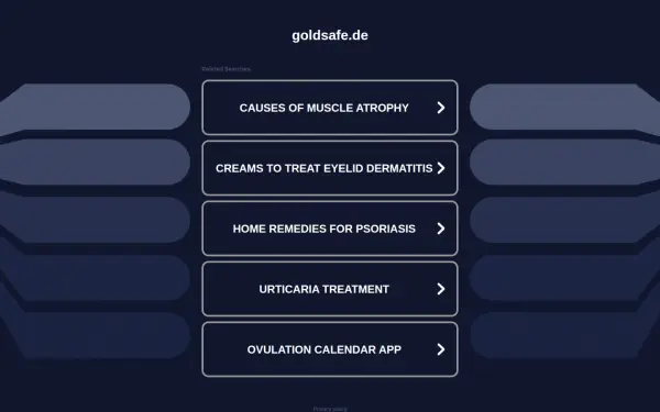 goldsafe.de