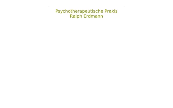 psychotherapeut-erdmann.de