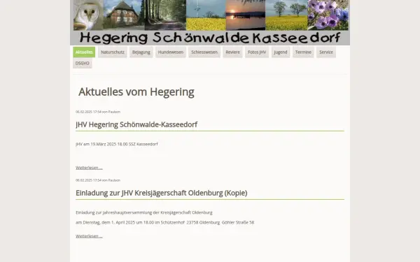 www.hegering-schoenwalde-kasseedorf.de