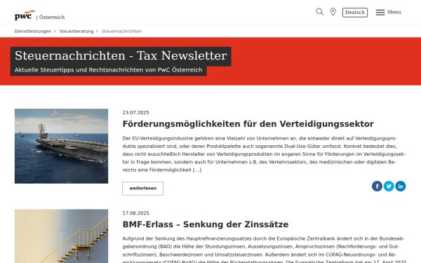 steuernachrichten.pwc.at