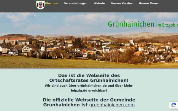 gruenhainichen.de