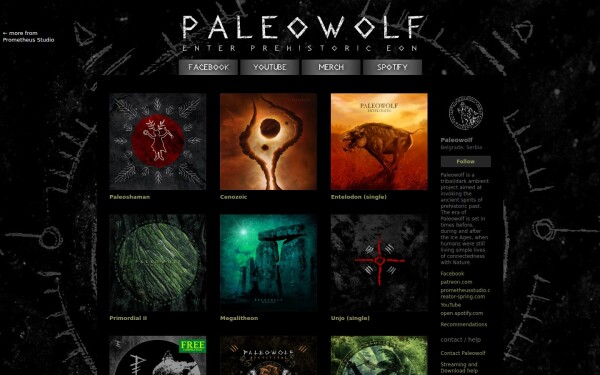 paleowolf.bandcamp.com