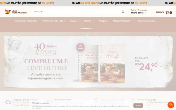 lojamensageiros.com