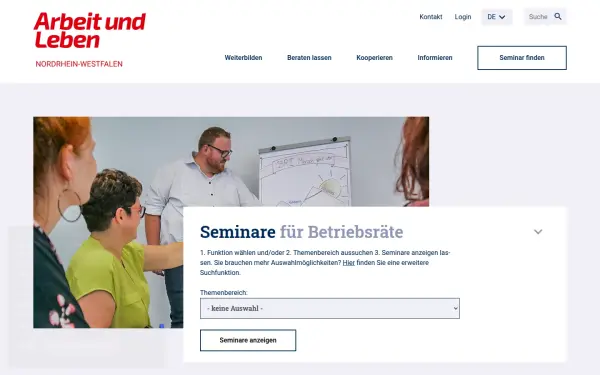 www.arbeitundleben.nrw