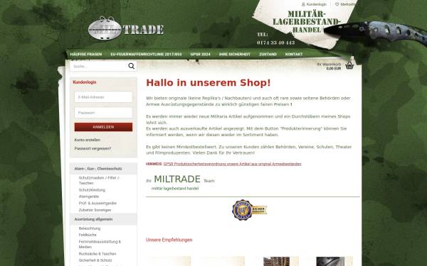miltrade.de