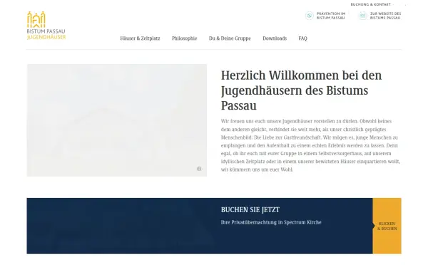 jugendhaeuser.bistum-passau.de