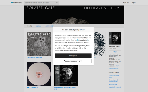 isolatedgate.bandcamp.com
