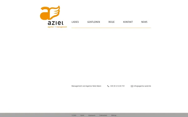 www.agentur-aziel.de