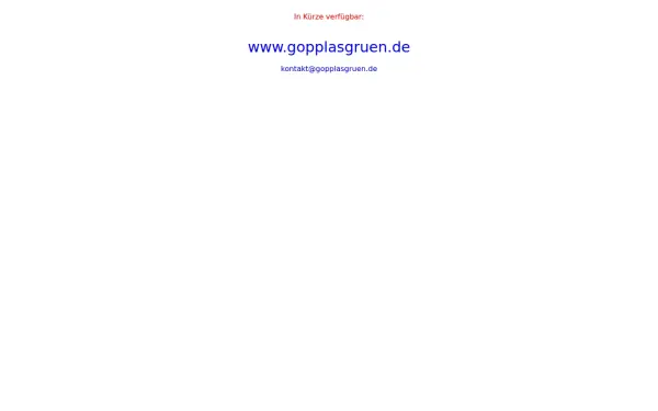 gopplasgruen.de