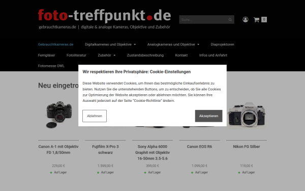 www.gebrauchtkameras.de