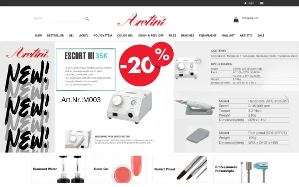 www.aretini-nails.de