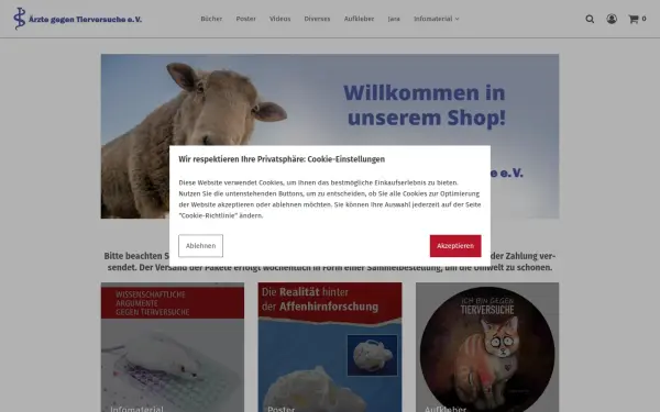 www.aerzte-gegen-tierversuche-shop.de