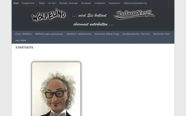 www.clown-wolfelino.de