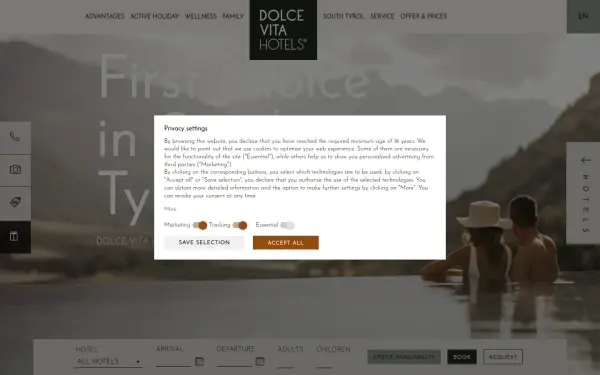www.dolcevitahotels.com