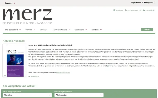www.merz-zeitschrift.de