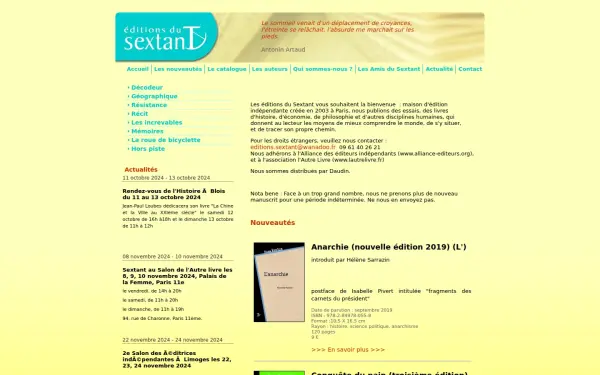 editionsdusextant.com
