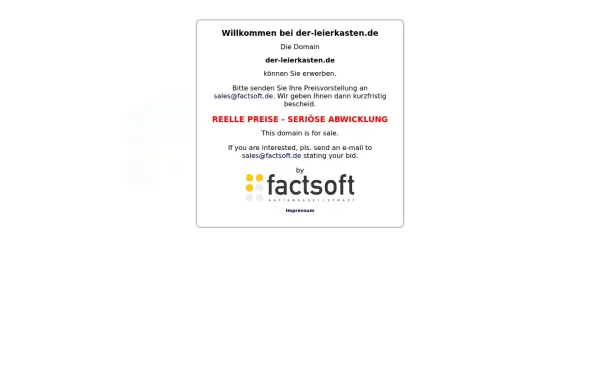 der-leierkasten.de