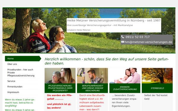 www.versicherungsagentur-metzner.de