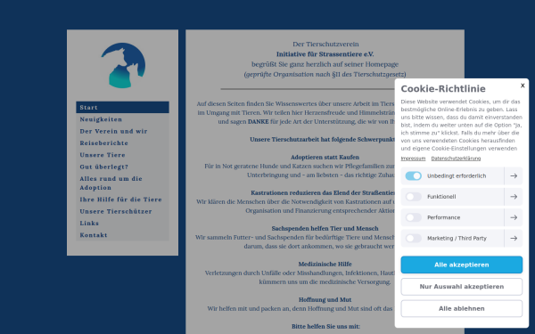 www.initiativefuerstrassentiere.de