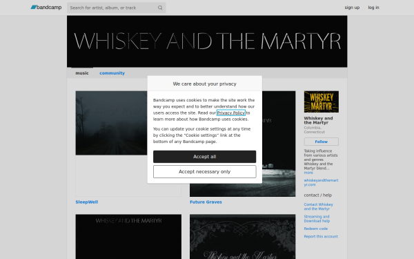 whiskeyandthemartyr.bandcamp.com