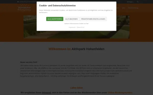 aktivpark-hohenfelden.de