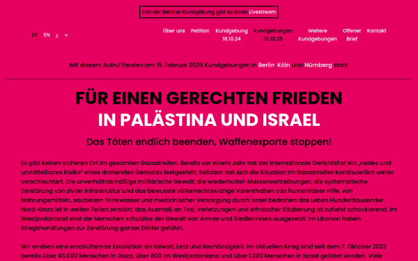 gerechter-frieden.org