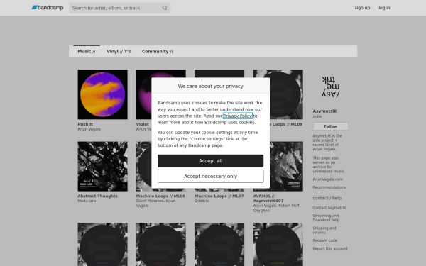 asymetrik.bandcamp.com