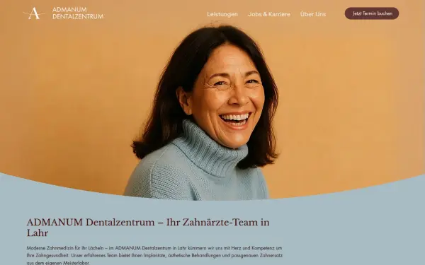 www.admanum-dentalzentrum.de