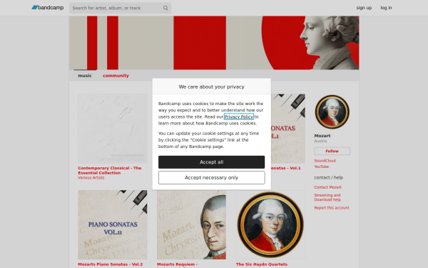 wolfgang-amadeus-mozart.bandcamp.com