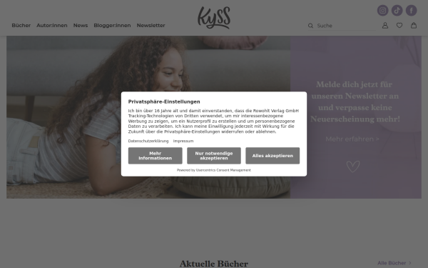 www.endlichkyss.de