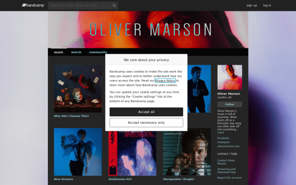olivermarson.bandcamp.com