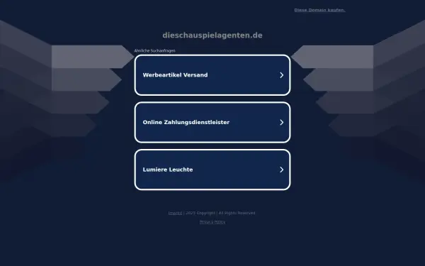 dieschauspielagenten.de