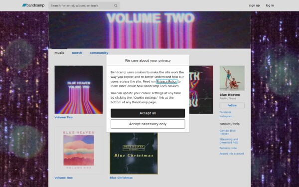 blueheavenwv.bandcamp.com