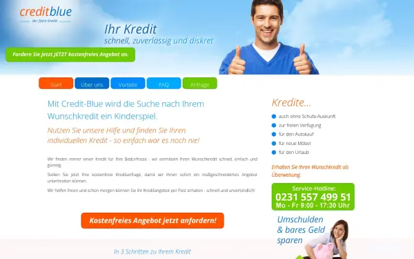 www.credit-blue.de