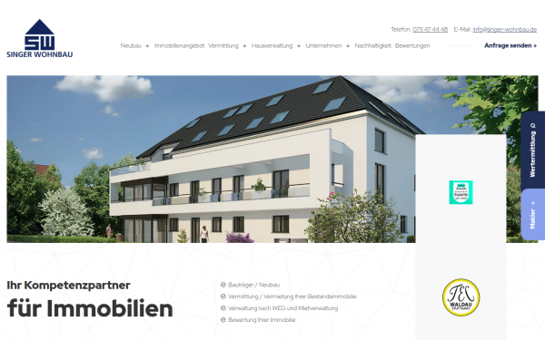 www.singer-wohnbau.de