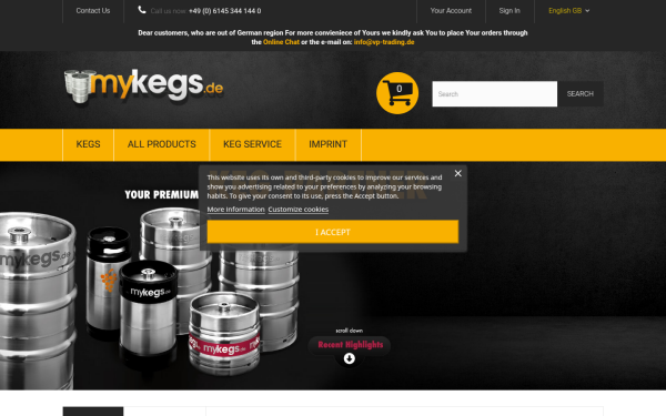 www.mykegs.de