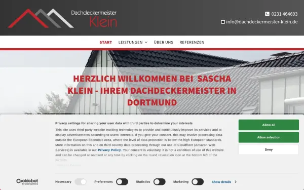 www.klein-dachdeckermeister.de