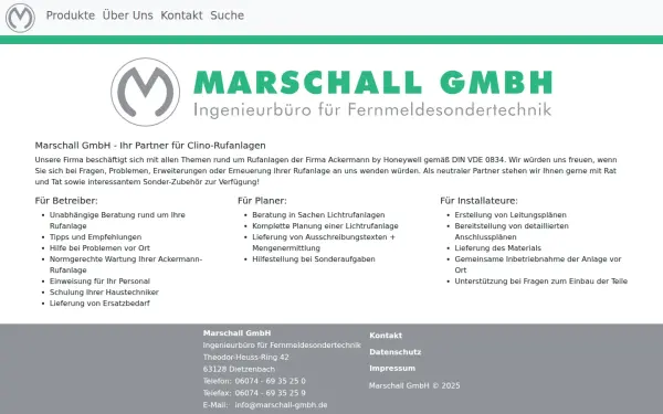 marschall-gmbh.de