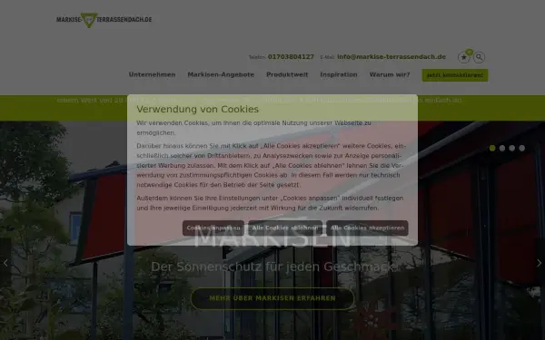 www.markisen-terrassendaecher.de
