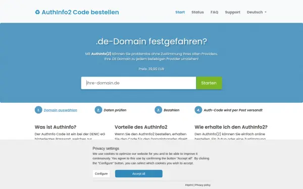 www.authinfo-code.de