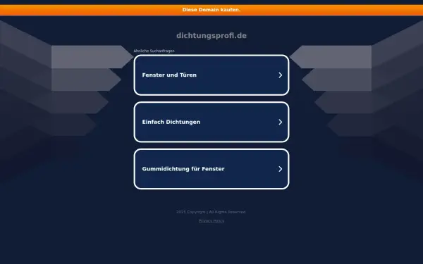 dichtungsprofi.de