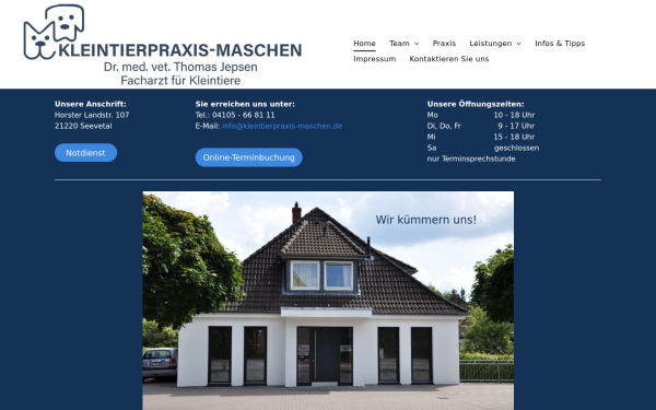 www.kleintierpraxis-maschen.de