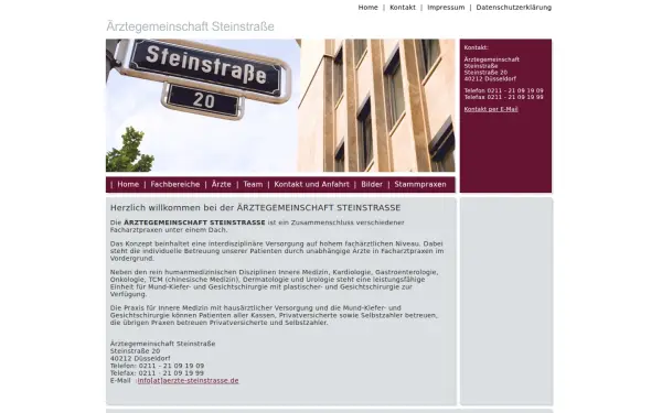 www.aerzte-steinstrasse.de