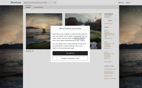 lordhuron.bandcamp.com