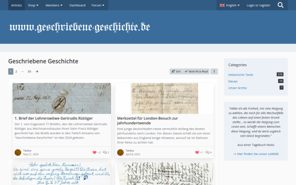 geschriebene-geschichte.de