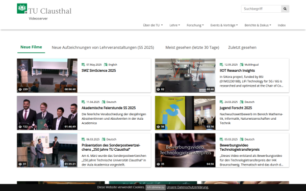 video.tu-clausthal.de